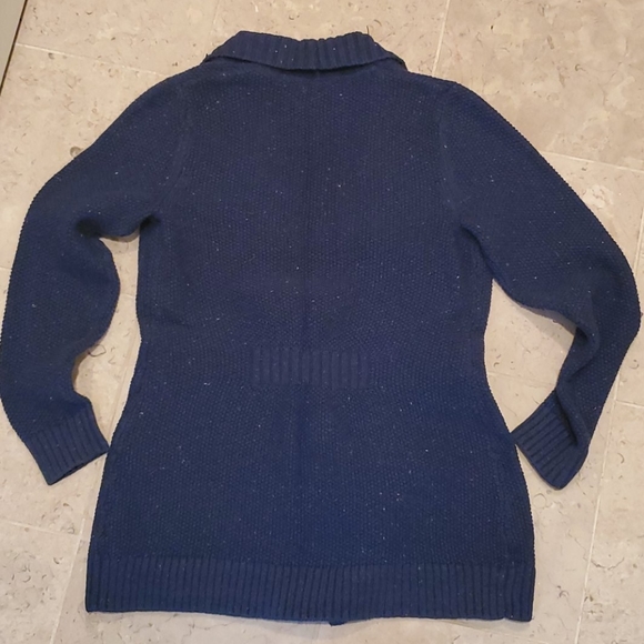 LL Bean open front knit cardigan - Picture 8 of 8